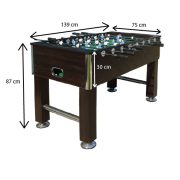 Capetan® Kick 200 asztalifoci asztal - felnőtt csocsóasztal