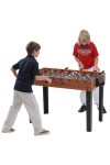 Capetan® Kick10 Junior asztalifoci asztal átmenő rudazattal csocsóasztal gyermekeknek háromszög formájú fix lábbal