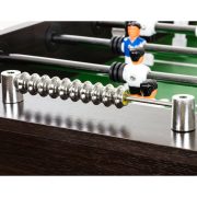 Capetan® Kick 400 extra erős 84kg súlyú asztalifoci asztal felnőtt csocsóasztal, wenge (mély barna tónus) színben, gumi tapadókorongos tappancsokkal