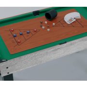 Garlando Multi-12 Többfunkciós Játékasztal szürke tölgy színben