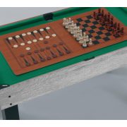 Garlando Multi-12 Többfunkciós Játékasztal szürke tölgy színben