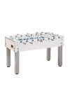 Garlando G500 asztalifoci asztal Pure White kivitelben vízimintás játéktérrel átmenő rudazattal