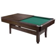 Garlando Virginia 7  billiard asztal, 225x125 cm, külön rendelhető fedlappal asztallá alakítható